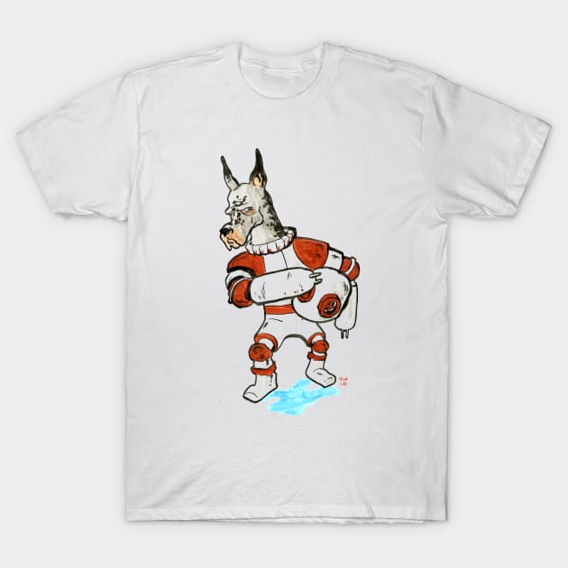 Great Dane Adventurer T-Shirt by CoolCharacters